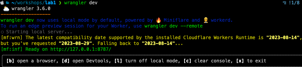 wrangler-dev